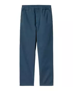 Мужские брюки из обычного бежевого органического хлопка Carhartt WIP, синий