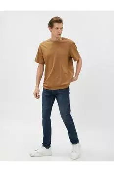 Мужские брюки из парусины — Koton, синий