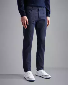 Мужские брюки из темного денима Paul & Shark, темно-синий