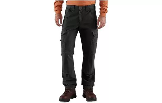 Мужские брюки-карго Carhartt, цвет Black