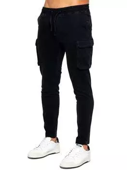 Мужские брюки-карго Enzo, черный