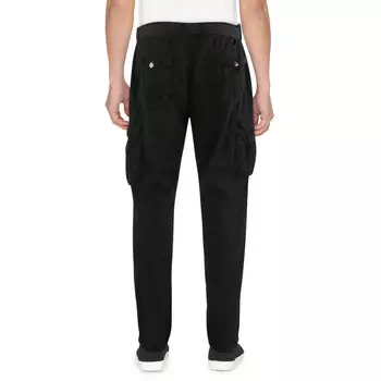 Мужские брюки-карго из хлопка с карманами Blu Rock, черный