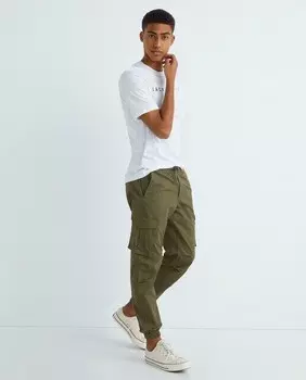 Мужские брюки-карго Jack & Jones, зеленый