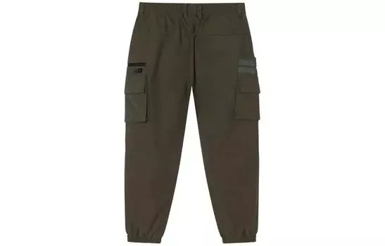 Мужские брюки-карго New Balance, цвет Army Green
