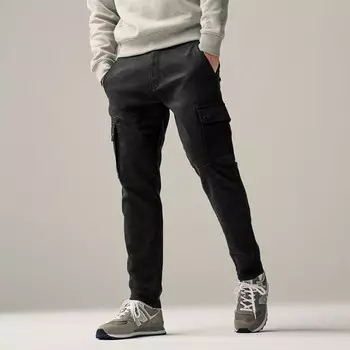 Мужские брюки-карго NEXT, черный