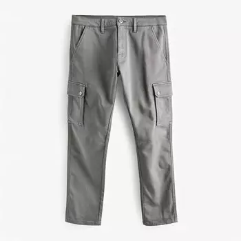 Мужские брюки-карго NEXT, цвет Charcoal