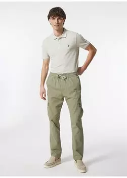 Мужские брюки-карго Regular Leg Khaki 242 LCM 221008 KETGO Khaki Lee Cooper