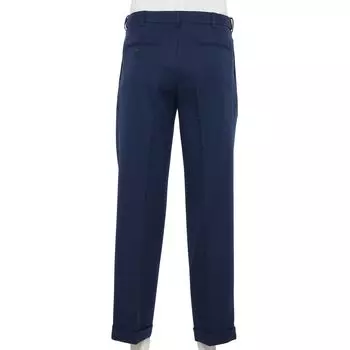 Мужские брюки классического кроя для гольфа DriFlow с двойными складками и расширяемым поясом Grand Slam