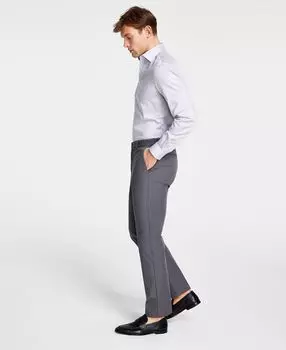 Мужские брюки классического кроя с узором Michael Kors