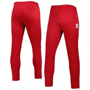 Мужские брюки-конусообразные Scarlet Rutgers Scarlet Knights AEROREADY adidas