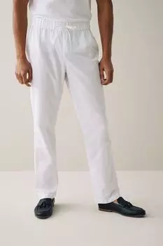 Мужские брюки Kurta с кулиской на талии Next, белый