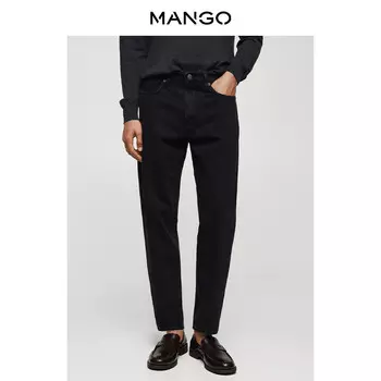 Мужские брюки Mango с пятью карманами, серый