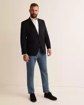 Мужские брюки Mirto большого размера, светло-голубой