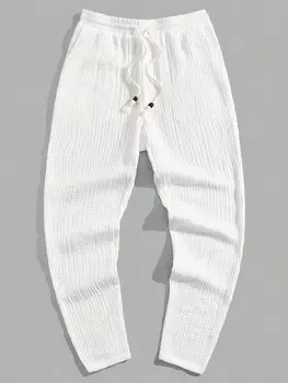 Мужские брюки Modomio с плетеной кулиской на талии Manfinity, абрикосовый