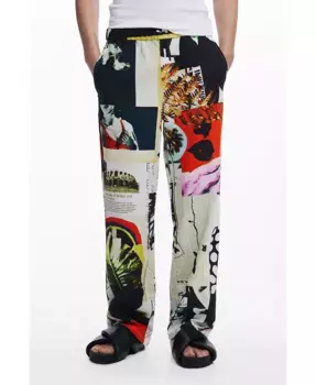 Мужские брюки от Christian Lacroix Desigual, белый