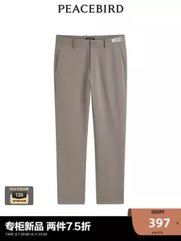 Мужские брюки Peacebird повседневные, хаки