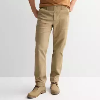 Мужские брюки первой необходимости Sonoma Goods For Life, цвет dark khaki