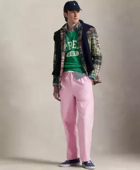Мужские брюки Polo Prepster Oxford Easy Pants Polo Ralph Lauren, розовый