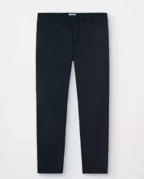 Мужские брюки прямого кроя с карманами и эластичным поясом Loreak Mendian, тёмно-синий