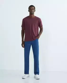 Мужские брюки с 5 карманами Daren Zip Lee, темно-синий