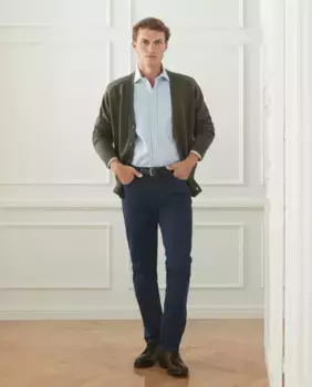 Мужские брюки с 5 карманами Emidio Tucci, синий