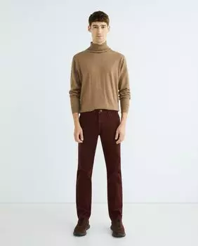 Мужские брюки с 5 карманами Greensboro Wrangler, бордо