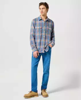 Мужские брюки с 5 карманами Texas Slim Wrangler, синий