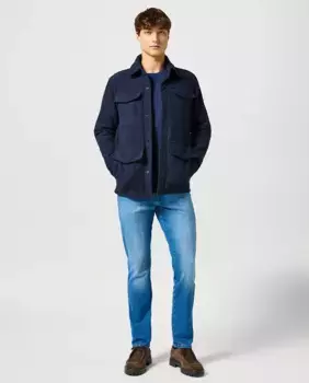 Мужские брюки с 5 карманами Texas Slim Wrangler, синий