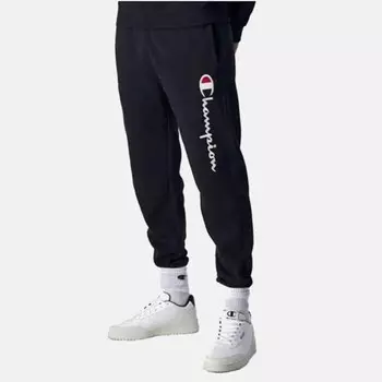 Мужские брюки с большим логотипом Champion, черный