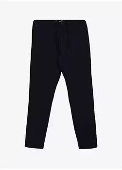 Мужские брюки с нормальной талией и нормальной талией темно-синие морковные WAGO-P U.S. Polo Assn., темно-синий