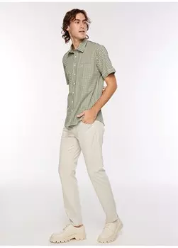 Мужские брюки с нормальной талией и комфортным кроем Altnyldz Classic