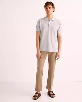 Мужские брюки с пятью карманами обычного цвета хаки Paul & Shark