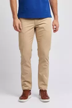 Мужские брюки с пятью карманами U.S. Polo Assn, коричневый