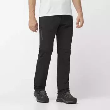 Мужские брюки Salomon Wayferer Zip, черный