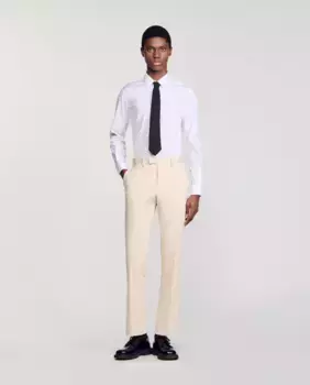 Мужские брюки Sandro, белый