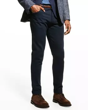Мужские брюки скинни из денима Bull Denim Brunello Cucinelli