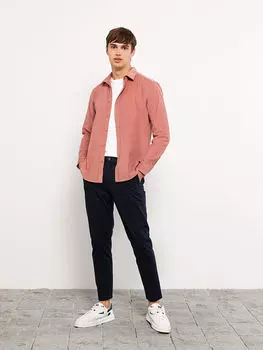 Мужские брюки Slim Fit из габардина LCW Casual