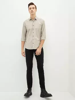 Мужские брюки Slim Fit из габардина LCWAIKIKI Classic