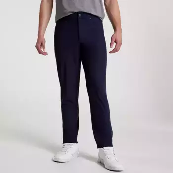 Мужские брюки Slim Fit с 5 карманами VRST — новинка для дополнительного комфорта, темно-синий