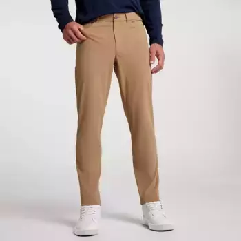 Мужские брюки Slim Fit с 5 карманами VRST — новинка для дополнительного комфорта, цвет Warm Stone