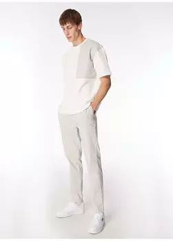 Мужские брюки стандартной посадки со стандартной талией и нормальными штанинами GU24MSS01015 Gmg Frenze, серый