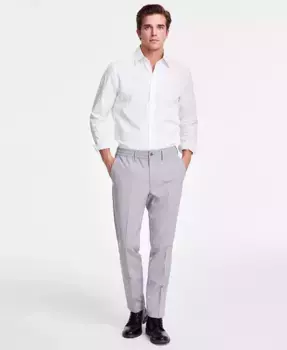 Мужские брюки свободного кроя Club Room, коричневый/бежевый