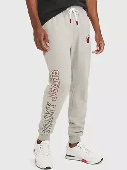 Мужские брюки Tommy jeans и nba miami heat jogger Tommy Hilfiger, майами хит