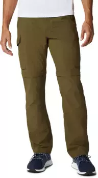 Мужские брюки-трансформеры Columbia Silver Ridge, цвет New Olive