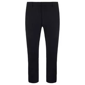 Мужские брюки узкого кроя Emporio вафельного цвета Armani, черный