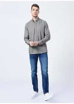 Мужские брюки узкого кроя из органического хлопка с нормальной талией Jack & Jones