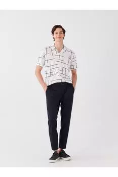 Мужские брюки узкого кроя LC Waikiki, темно-синий