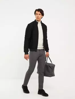 Мужские брюки узкого кроя LCWAIKIKI Classic, темно-серый