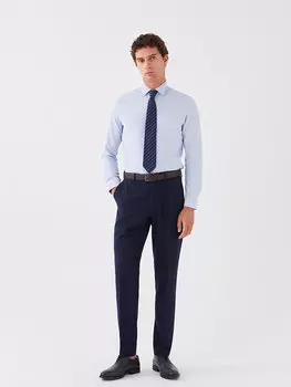 Мужские брюки узкого кроя LCWAIKIKI Formal, темно-синий