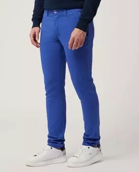 Мужские брюки узкого кроя с пятью карманами Harmont&Blaine, светло-синий